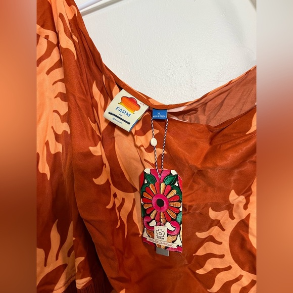 Farm Rio x Anthropologie One-Shoulder A-Line Fringe Mini Dress - Picture 5 of 10